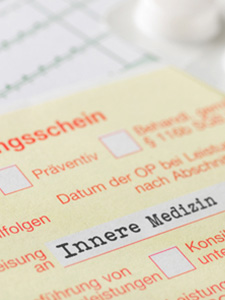 Bild Überweisungsschein Innere Medizin