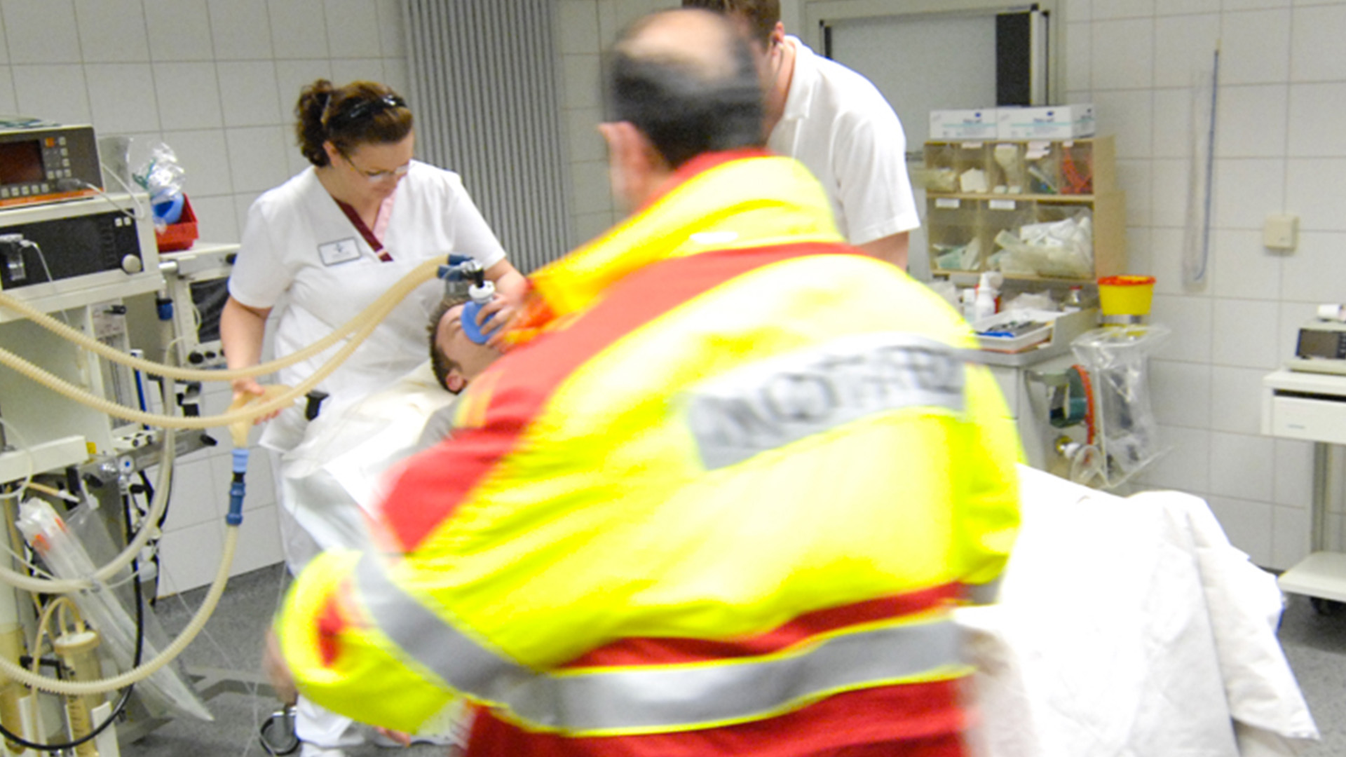 Bild Notaufnahme Behandlung Patienten