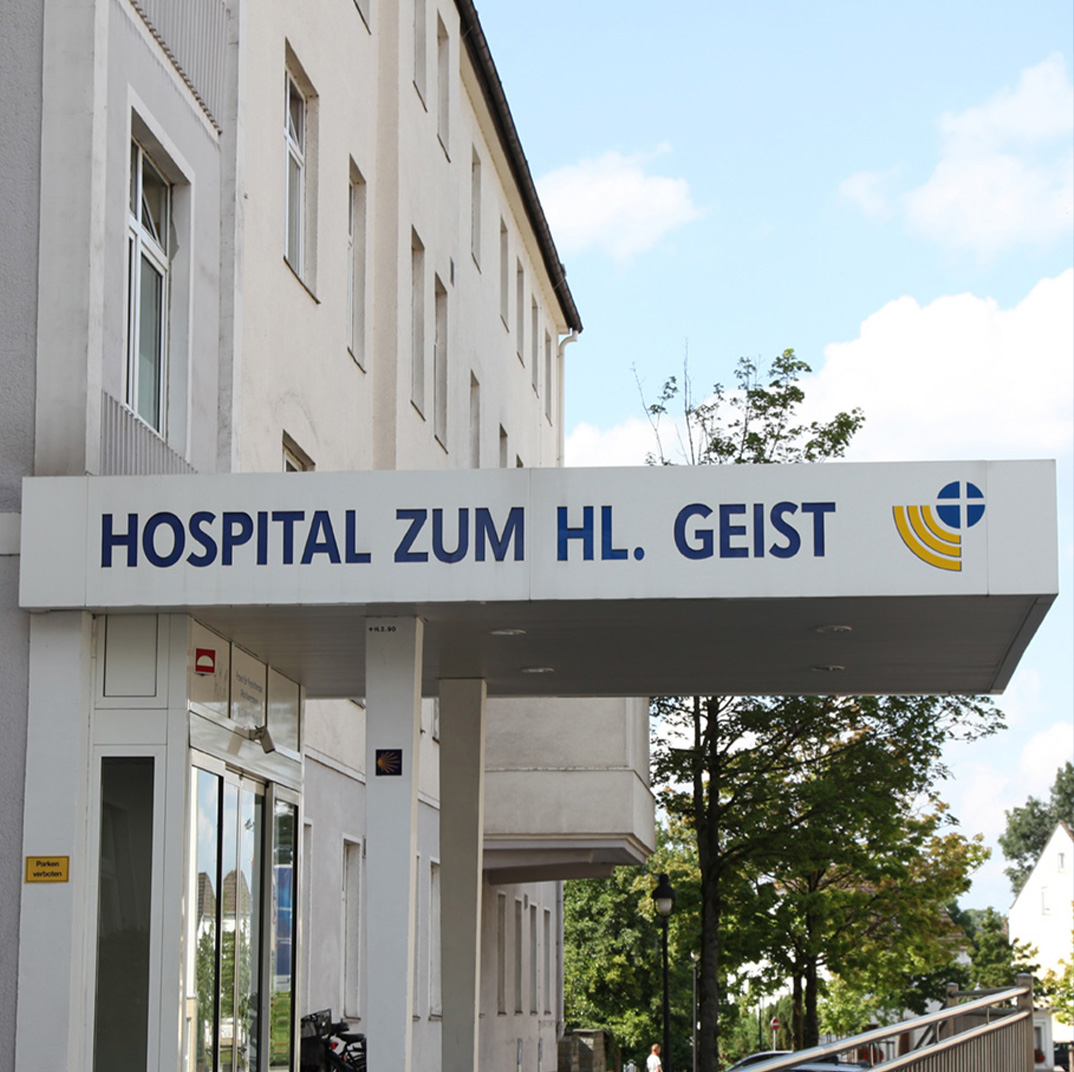 Bild Eingag Hospital zum Heiligen Geist Geseke