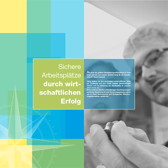 Bild sichere Arbeitsplätze durch wirtschaftlichen Erfolg